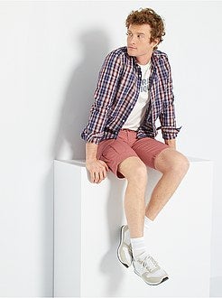 Camisa aos quadrados - Kiabi