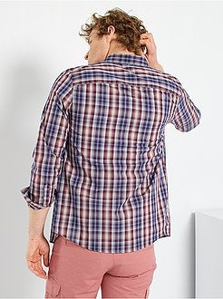 Camisa aos quadrados - Kiabi