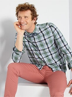 Camisa aos quadrados - Kiabi