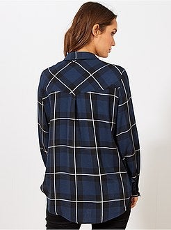 Camisa aos quadrados - Kiabi