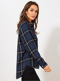 Camisa aos quadrados - Kiabi