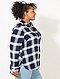  Camisa aos quadrados bordada vista 5

