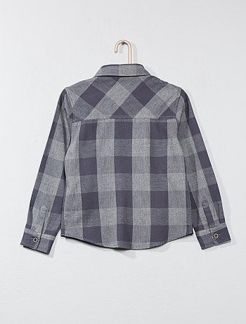 Camisa aos quadrados - Kiabi