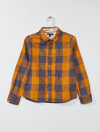 Camisa aos quadrados - Kiabi