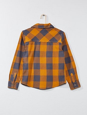 Camisa aos quadrados - Kiabi