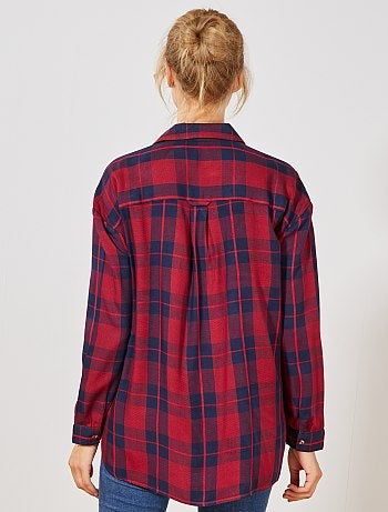 Camisa aos quadrados - Kiabi