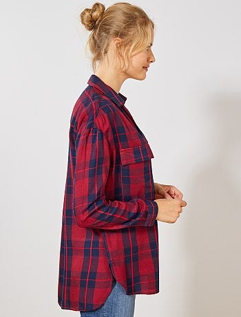 Camisa aos quadrados - Kiabi