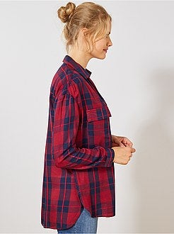 Camisa aos quadrados - Kiabi