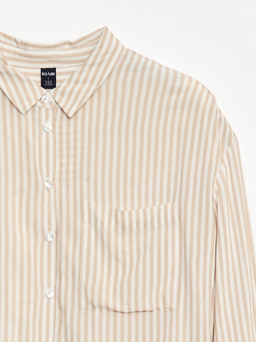 Camisa às riscas - So Easy - Kiabi