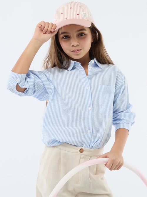 Camisa às riscas - Kiabi