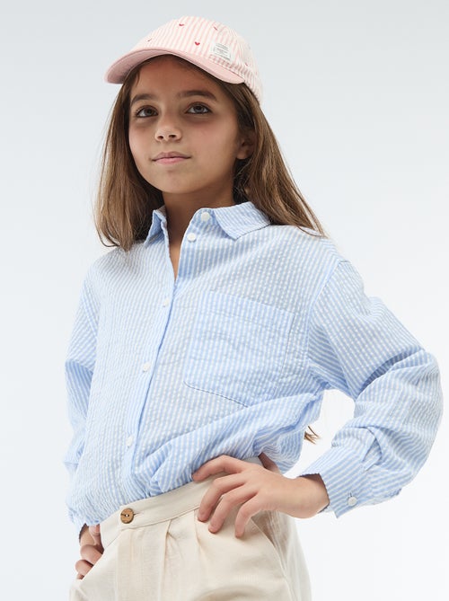 Camisa às riscas - Kiabi