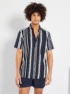 Camisa às riscas - Kiabi