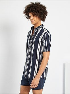 Camisa às riscas - Kiabi