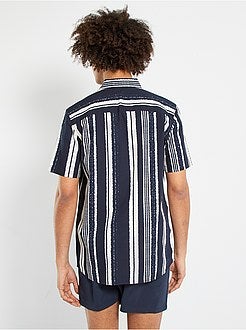 Camisa às riscas - Kiabi