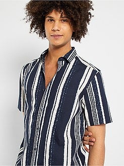 Camisa às riscas - Kiabi