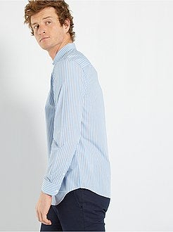 Camisa às riscas - Kiabi