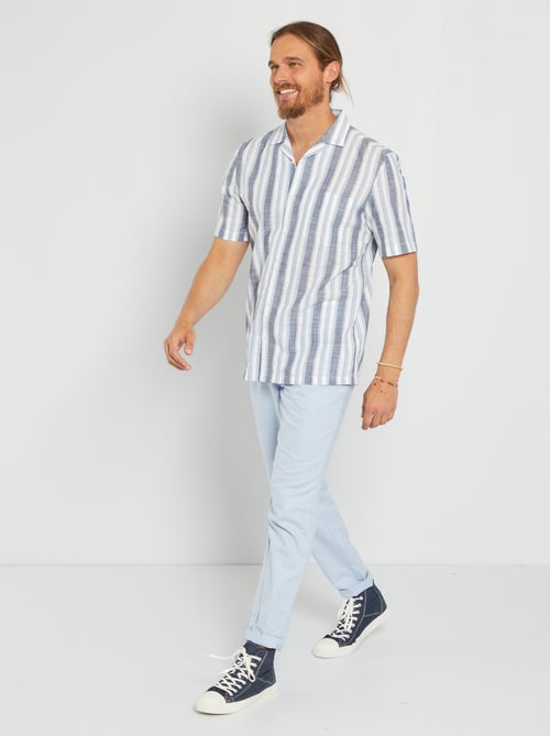 Camisa às riscas - Kiabi