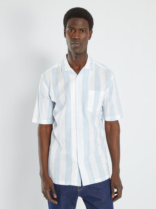 Camisa às riscas - Kiabi