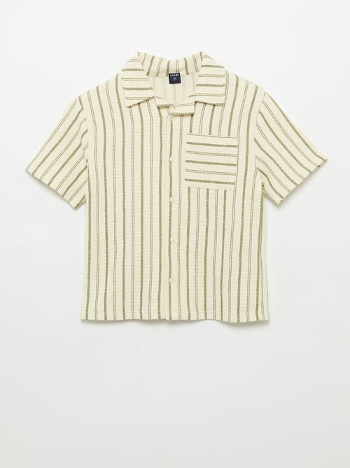 Camisa às riscas - Kiabi