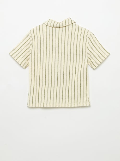 Camisa às riscas - Kiabi