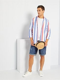 Camisa às riscas - Kiabi