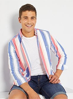 Camisa às riscas - Kiabi