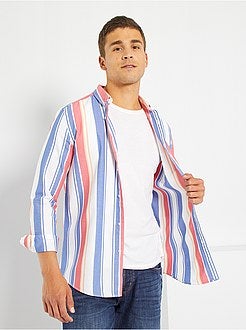 Camisa às riscas - Kiabi