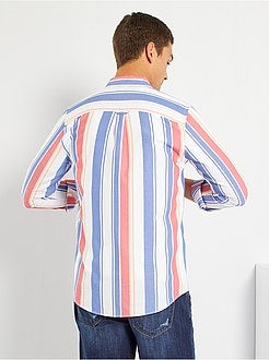 Camisa às riscas - Kiabi