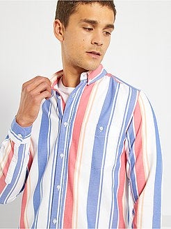 Camisa às riscas - Kiabi