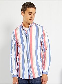 Camisa às riscas - Kiabi