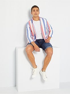 Camisa às riscas - Kiabi