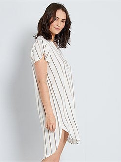 Camisa às riscas - Kiabi