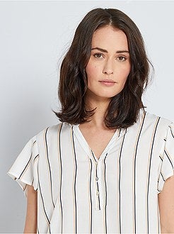 Camisa às riscas - Kiabi