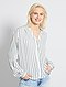    Camisa às riscas fluida vista 7
