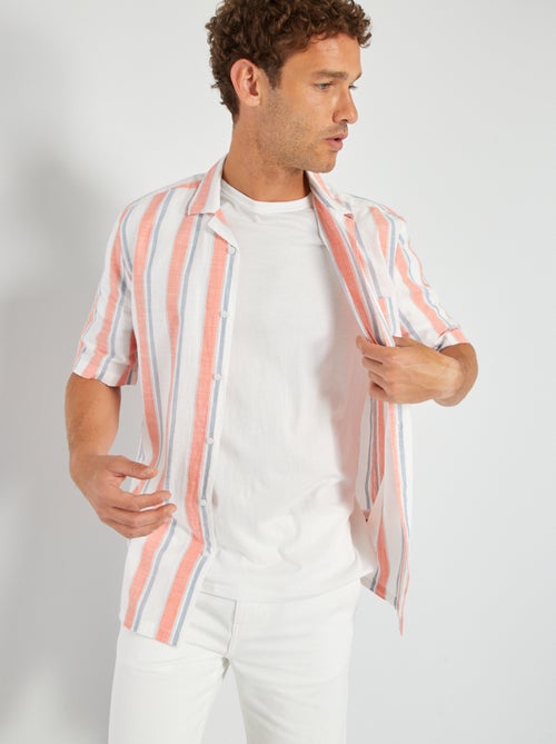 Camisa às riscas - Kiabi