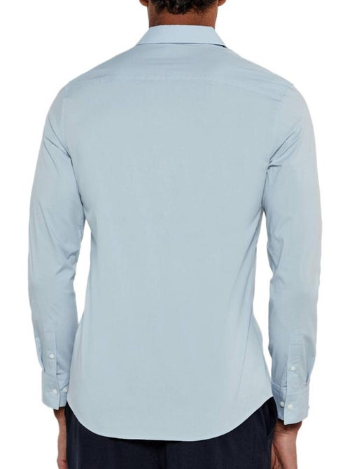 Camisa Azul Claro Calvin Klein Jeans Homem - Kiabi Camisa Azul Claro Calvin Klein Jeans Homem - Kiabi