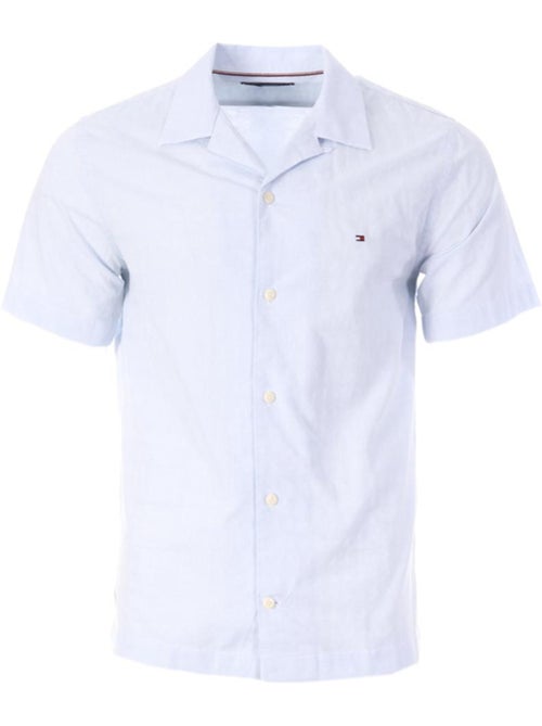 Camisa Azul Claro Dobbys para Homem Tommy Hilfiger - Kiabi
