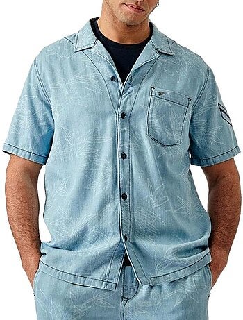 Camisa Azul Kaporal Dilon para Homem
