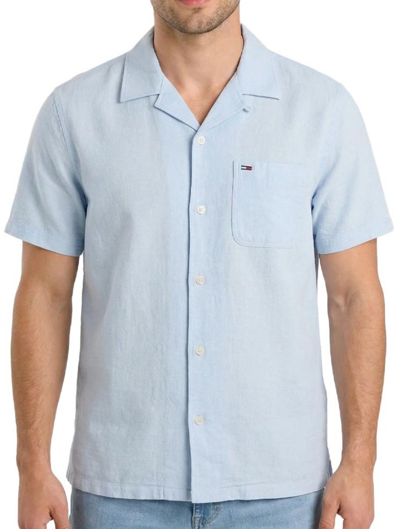 Camisa azul para homem tommy hilfiger tjm Azul - Kiabi