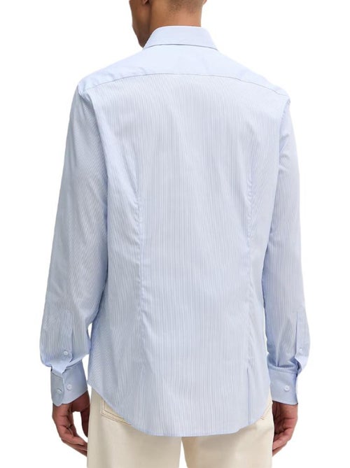 Camisa azul tommy hilfiger para homem com riscas finas - Kiabi Camisa azul tommy hilfiger para homem com riscas finas - Kiabi