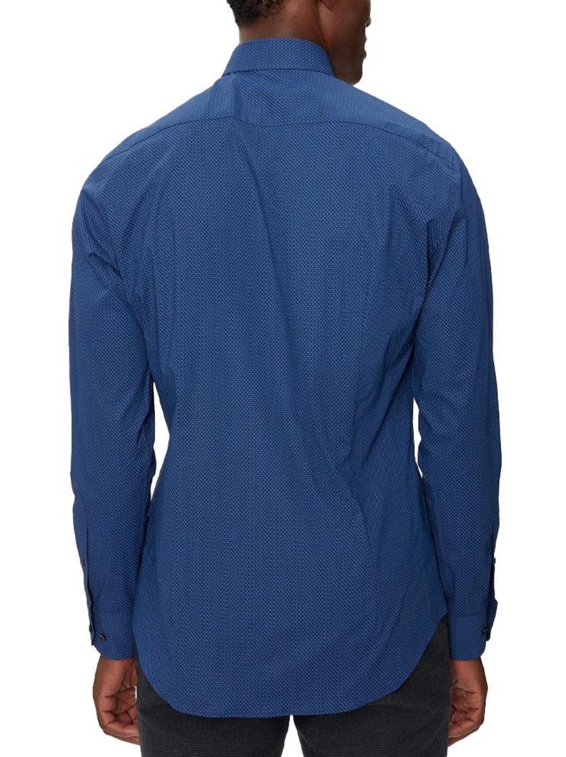 Camisa Azul Tommy Hilfiger Stretch para Homem Azul - Kiabi