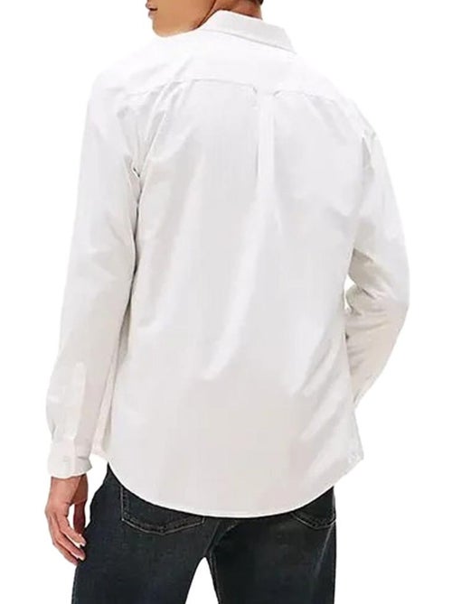 Camisa Bege de Popelina para Homem Tommy Hilfiger - Kiabi Camisa Bege de Popelina para Homem Tommy Hilfiger - Kiabi