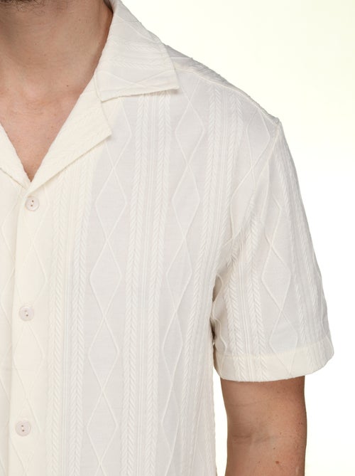 Camisa bordada - Frilivin - Kiabi Camisa bordada - Frilivin - Kiabi