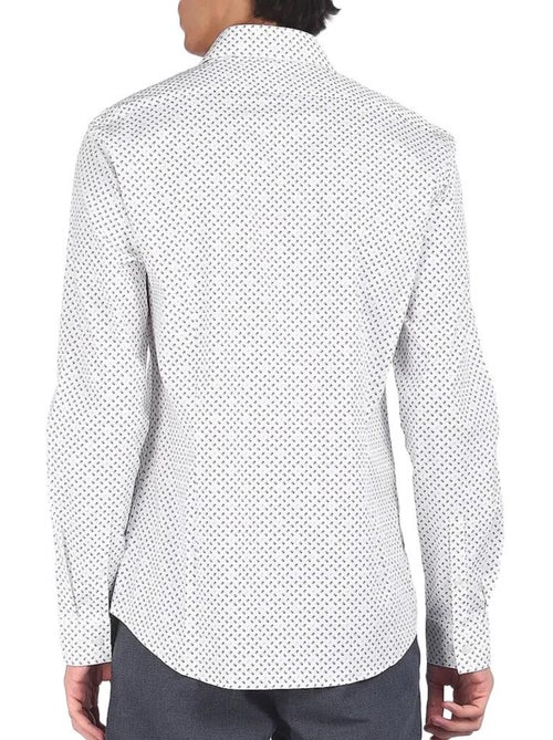 Camisa Branca Calvin Klein Jeans para Homem LV019EU041 - Kiabi Camisa Branca Calvin Klein Jeans para Homem LV019EU041 - Kiabi