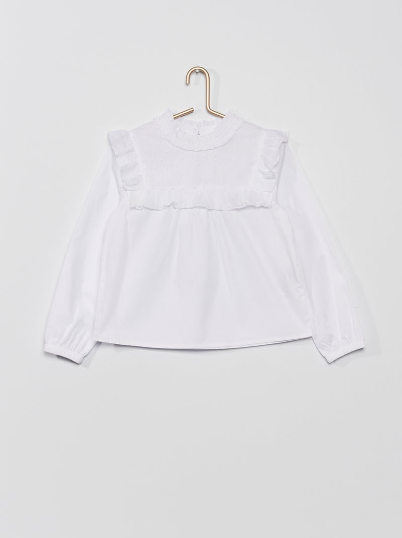 Camisa branca de fantasia BRANCO - Kiabi