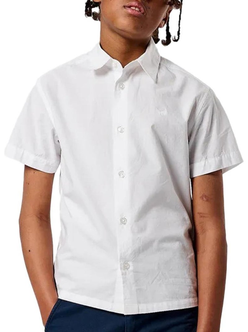 Camisa Branca de Rapaz Kaporal Othem Branco - Kiabi