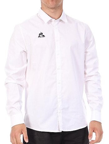 Camisa Branca Homem Le Coq Sportif Optical