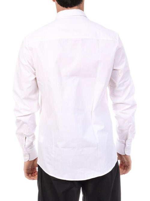 Camisa Branca Homem Le Coq Sportif Optical - Kiabi Camisa Branca Homem Le Coq Sportif Optical - Kiabi