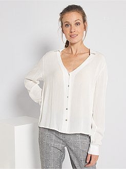 Camisa branca 'JDY' - Kiabi