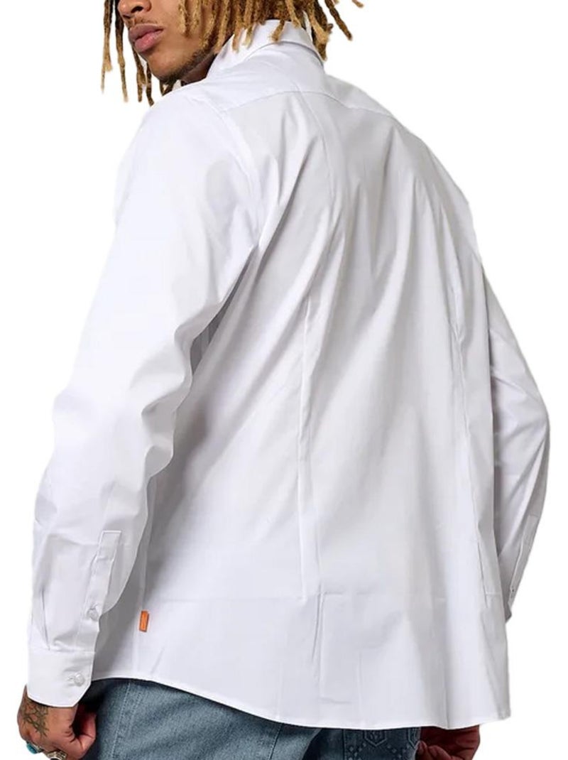 Camisa Branca Masculina Kaporal BURAJ Branco - Kiabi